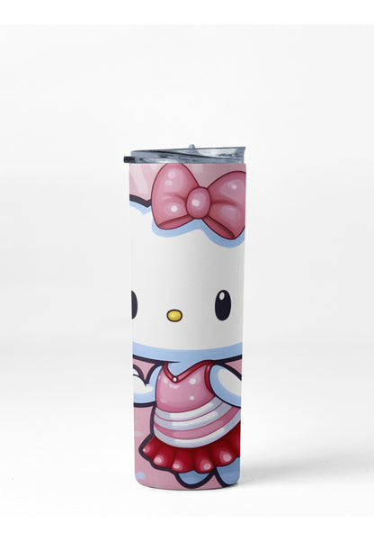 Termo Botella Térmica Tumbler Hello Kitty Nubes