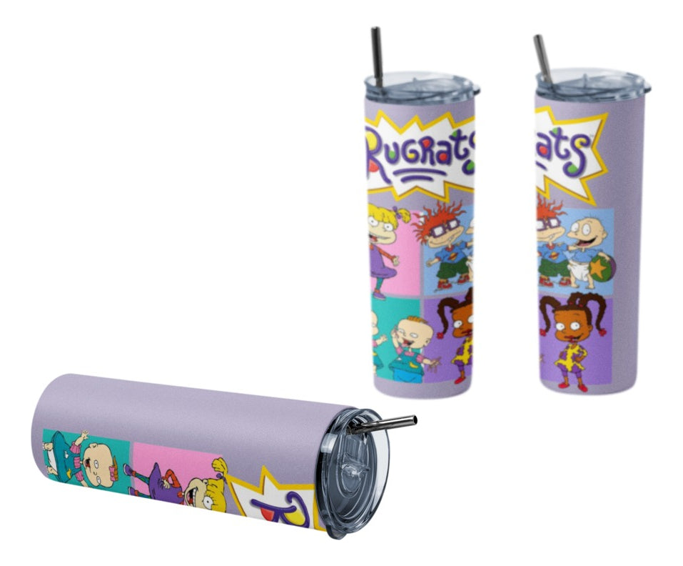 Termo Botella Térmica Rugrats Aventura En Pañales Infantil