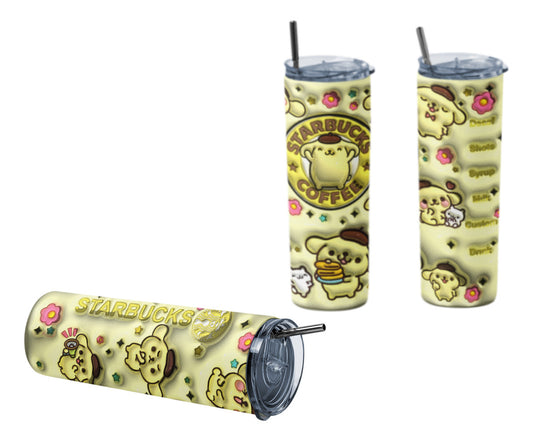 Termo Botella Térmica Tumbler Pompompurin Hello Kitty