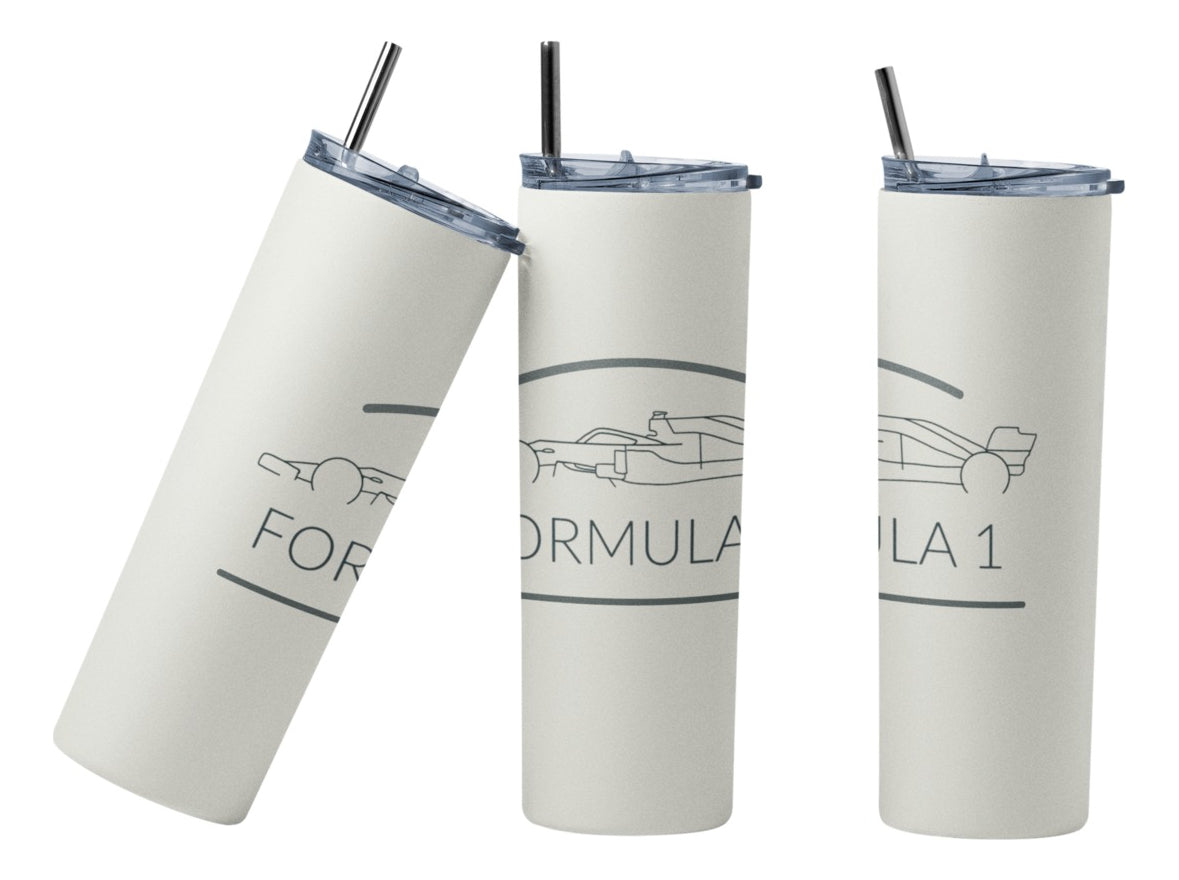 Termo Botella Térmica Carrera Formula 1 Auto