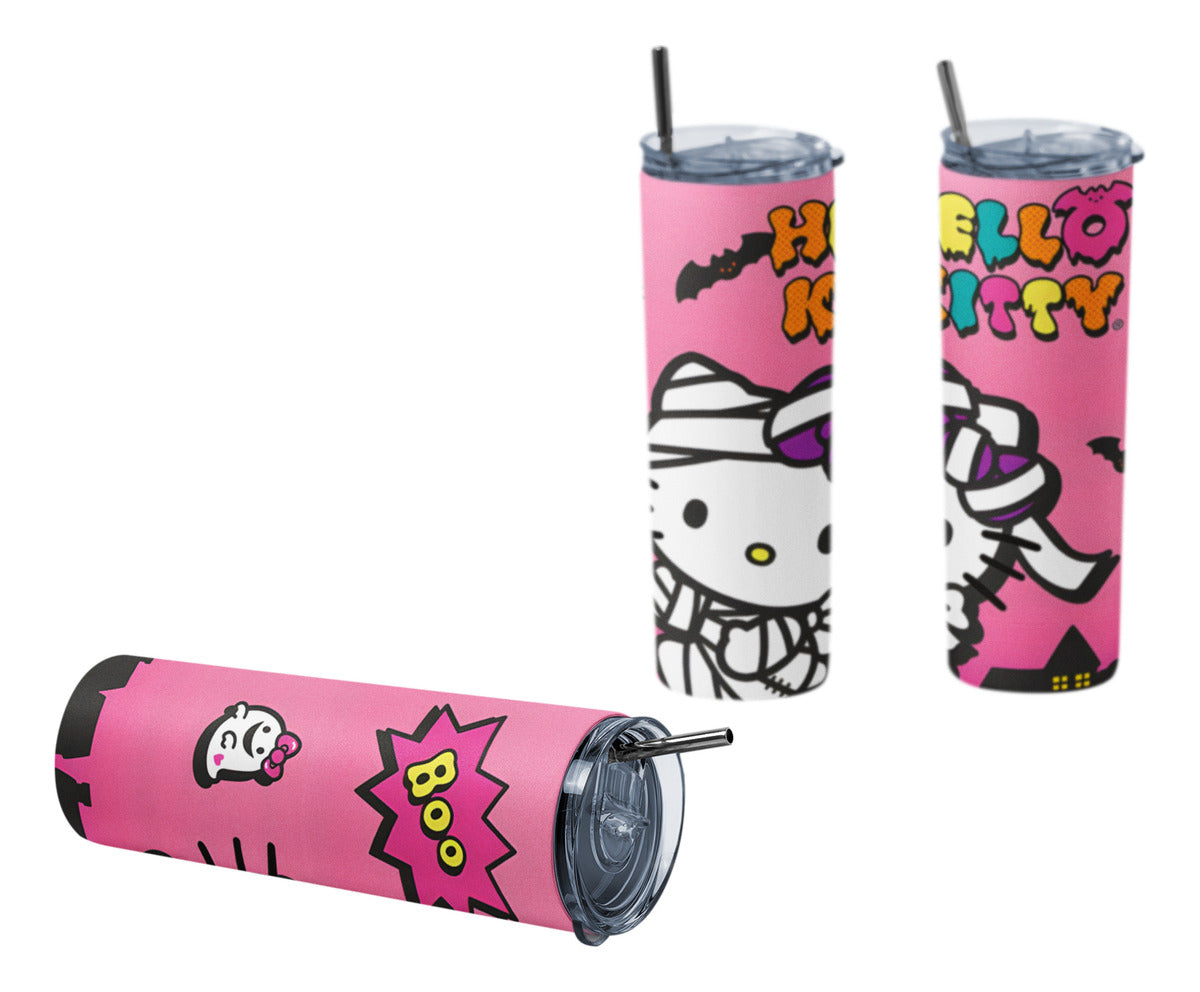 Termo Botella Térmica Tumbler Hello Kitty Fantasma Boo