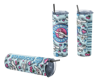 Termo Botella Térmica Tumbler Cinnamoroll Hello Kitty