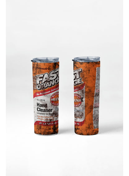 Termo Botella Térmica De Acero Inoxidable Fast Orange 600ml