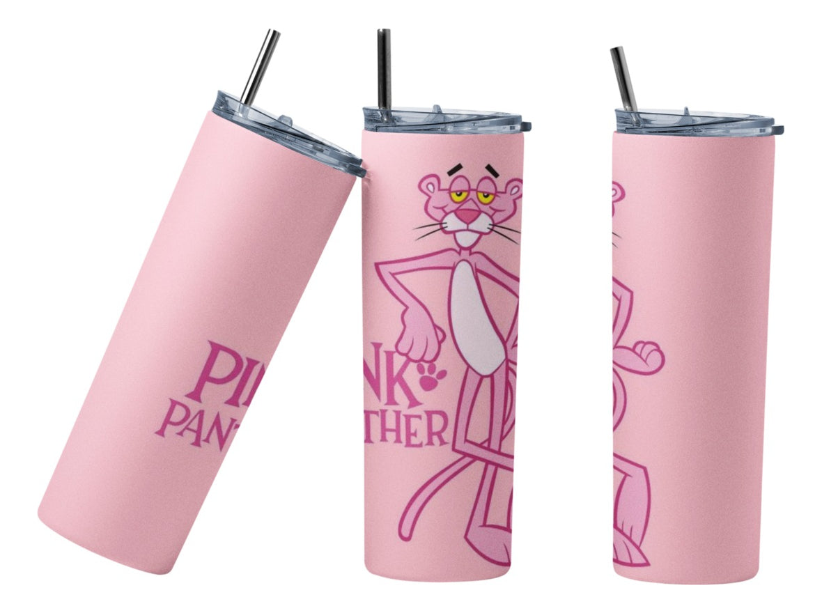 Termo Botella Térmica Clasico Pantera Rosa Animación