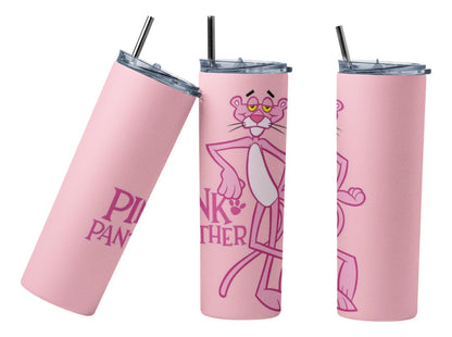 Termo Botella Térmica Clasico Pantera Rosa Animación