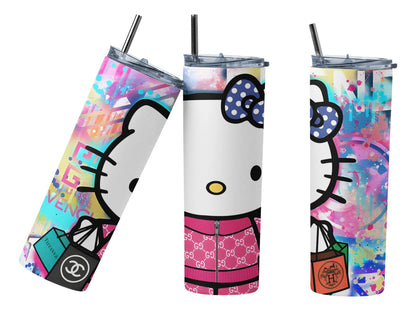 Termo Botella Térmica Tumbler Hello Kitty Shopping