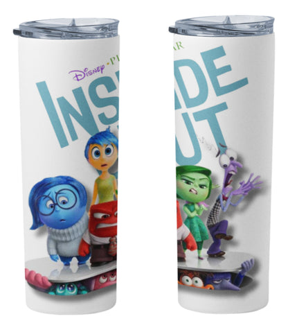 Termo Botella Térmica Inside Out 2 Pelicula Dibujo Animado