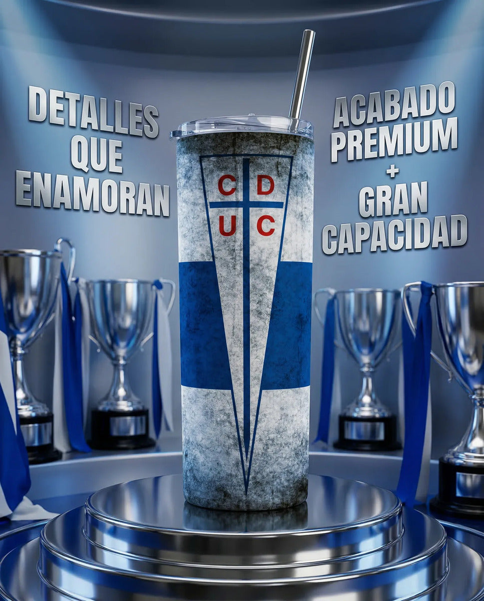 Termo Botella Térmica De Universidad Católica Fanático Uc
