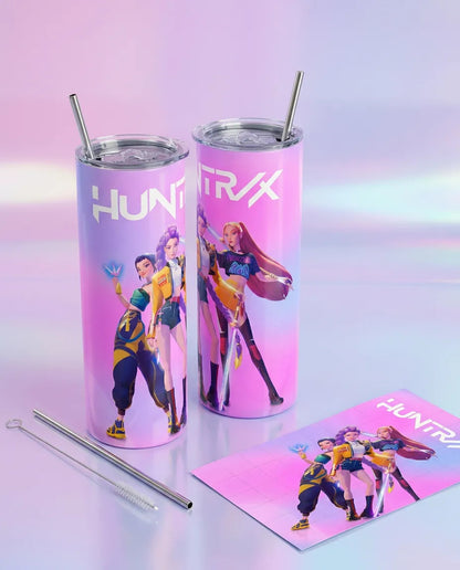 Termo Botella Térmica K-pop Demon Hunters Rumi Zoey Mira Mus