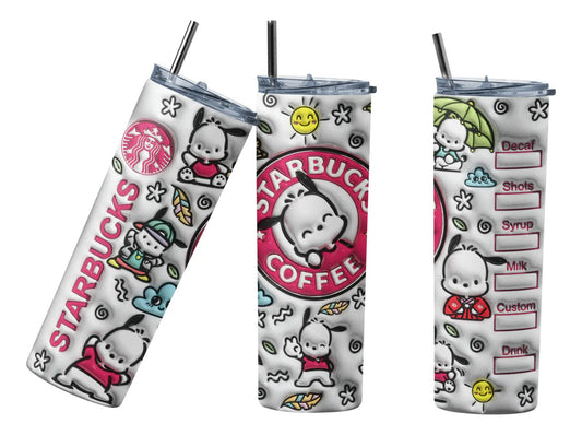 Termo Botella Térmica Tumbler Pochacco Hello Kitty