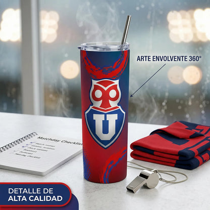 Termo Botella Térmica Club Universidad Chile Fanático