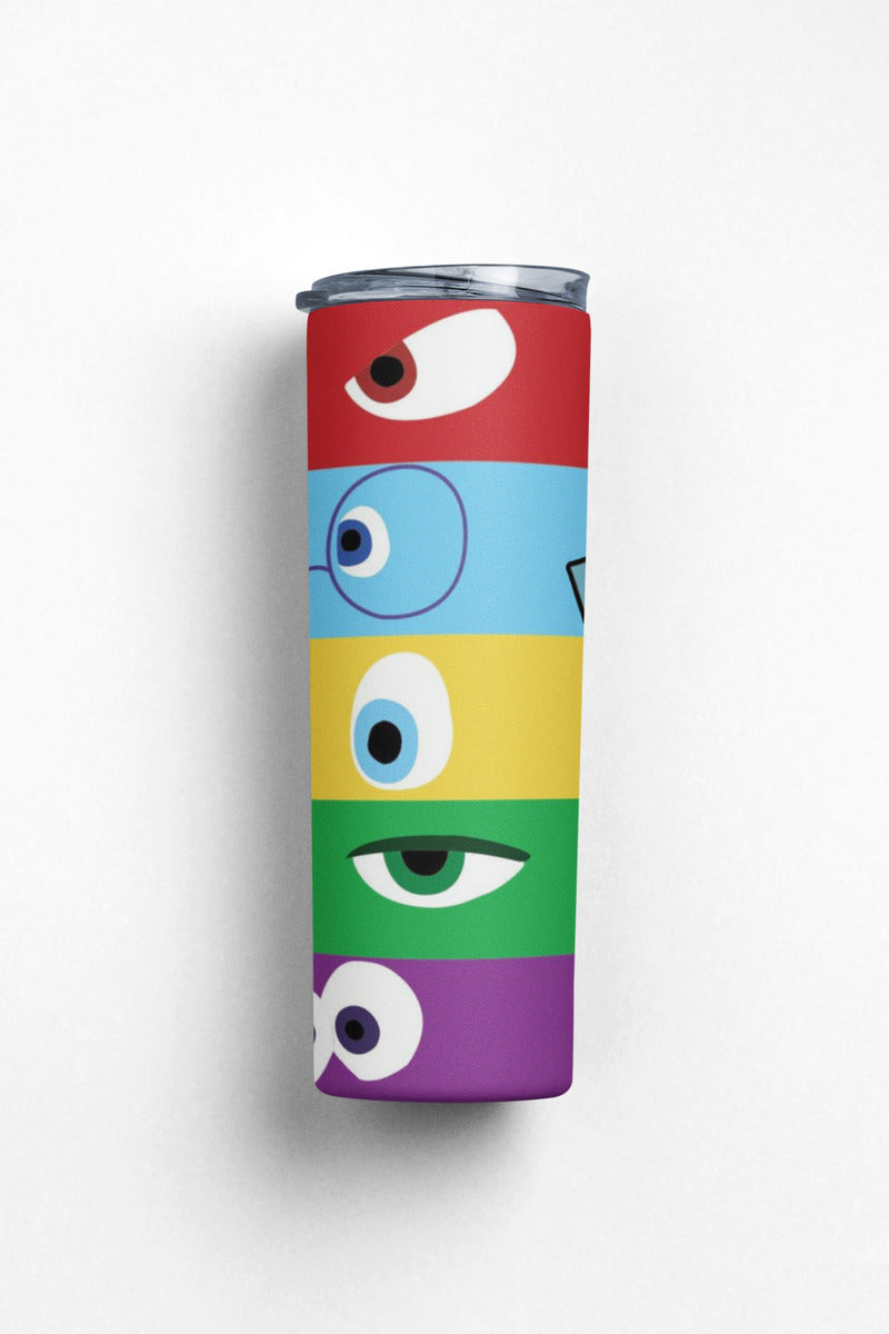 Termo Botella Térmica Inside Out Pelicula Intensamente Furia