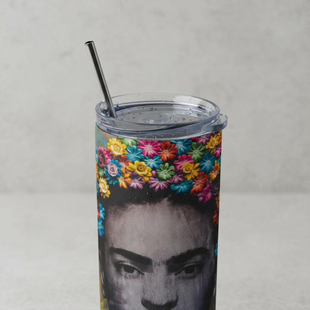 Termo Botella Térmica Frida Kahlo Mujer Mexicana Pintora