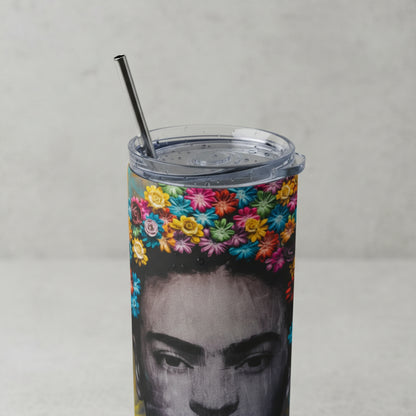 Termo Botella Térmica Frida Kahlo Mujer Mexicana Pintora