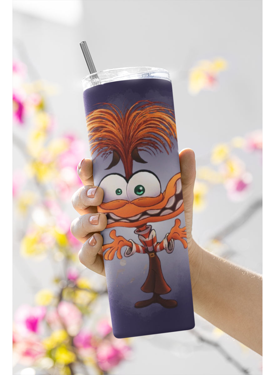 Termo Botella Térmica Inside Out 2 Ansiedad Pelicula