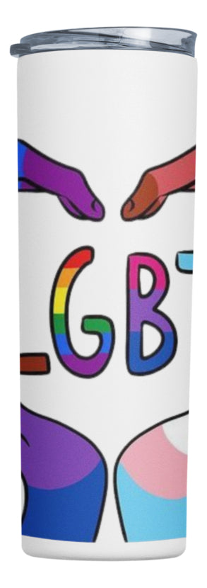 Termo Botella Térmica Orgullo Lgtb Arcoiris Bandera Lgbtiq