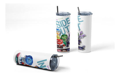 Termo Botella Térmica Inside Out 2 Pelicula Dibujo Animado