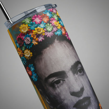 Termo Botella Térmica Frida Kahlo Mujer Mexicana Pintora