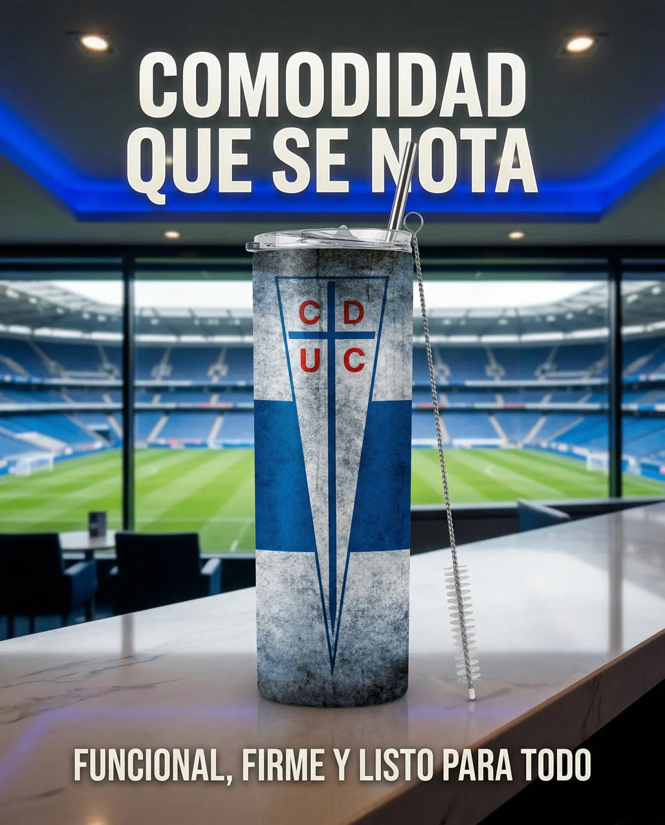 Termo Botella Térmica De Universidad Católica Fanático Uc