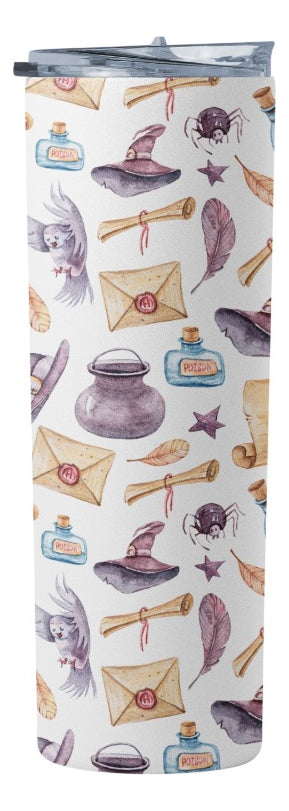 Termo Botella Térmica Harry Potter Hogwarts Carta Sombrero