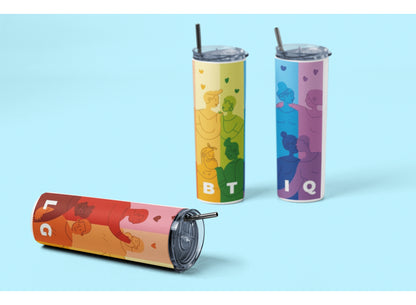 Termo Botella Térmica Orgullo Pride Lgtb Arcoiris