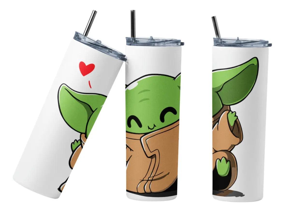 Termo Botella Térmica Baby Yoda Star Wars Mandalorian