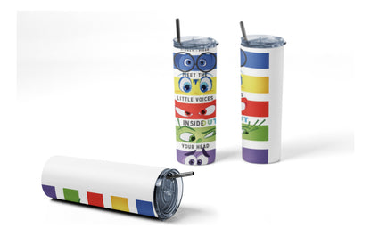 Termo Botella Térmica Inside Out Alegría Furia Pelicula