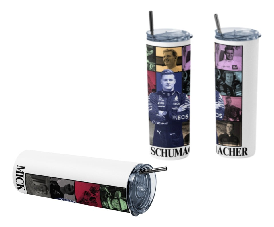 Termo Botella Térmica F1 Auto Mick Schumacher Formula 1