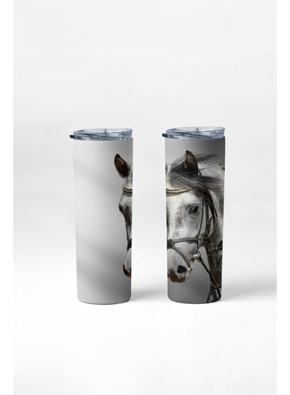 Termo Botella Térmica Acero Inoxidable Caballo Retro 600ml