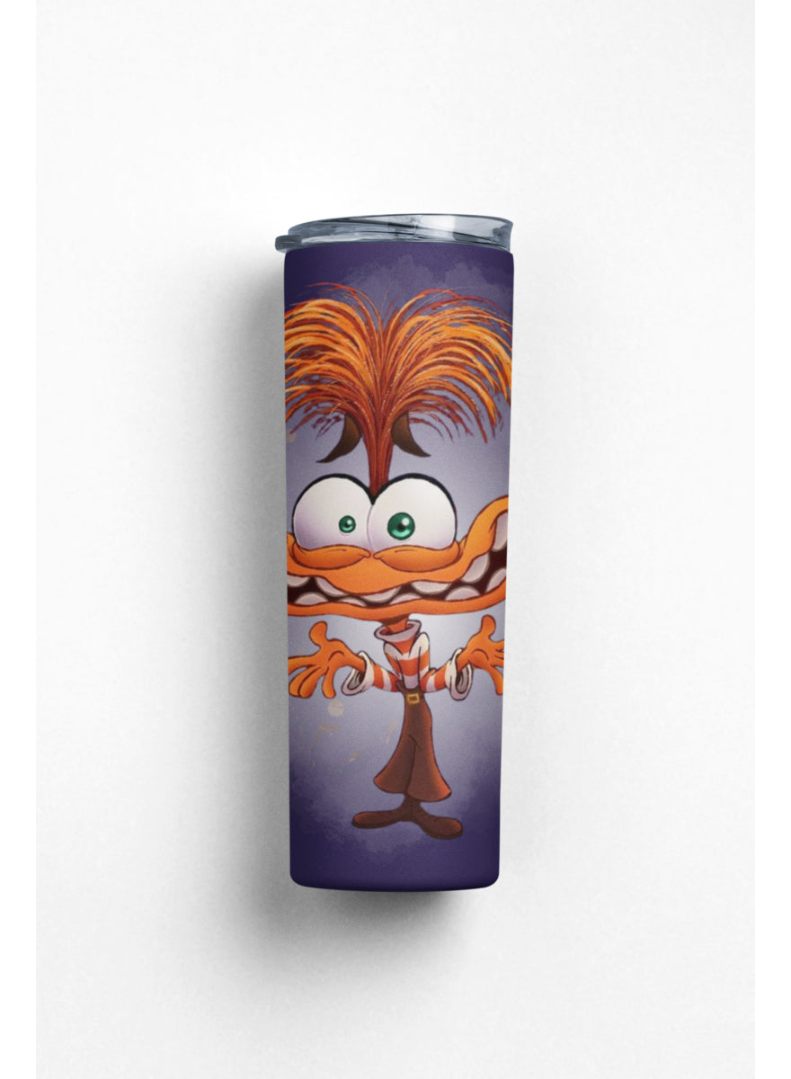 Termo Botella Térmica Inside Out 2 Ansiedad Pelicula
