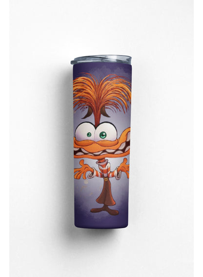 Termo Botella Térmica Inside Out 2 Ansiedad Pelicula