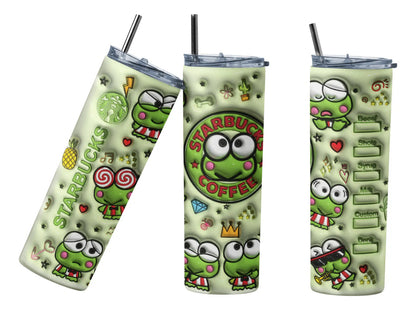 Termo Botella Térmica Tumbler Keroppi Hello Kitty