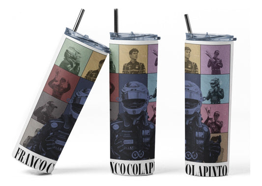 Termo Botella Térmica F1 Franco Colapinto Formula1 Argentino