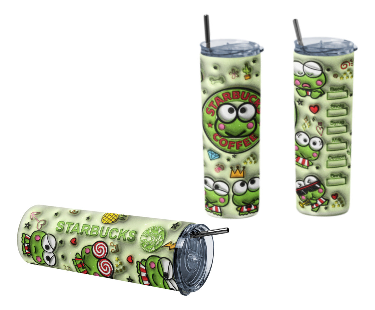 Termo Botella Térmica Tumbler Keroppi Hello Kitty