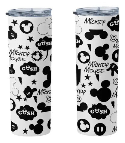 Termo Botella Térmica Acero Inoxidable Mickey Mouse Retro