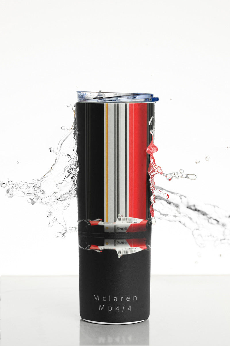 Termo Botella Térmica F1 Auto Ayrton Senna Carrera Formula 1