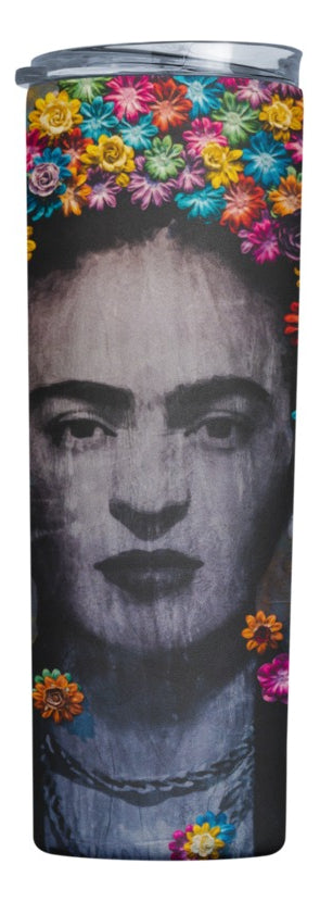 Termo Botella Térmica Frida Kahlo Mujer Mexicana Pintora