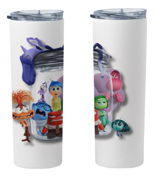 Termo Botella Térmica Inside Out 2 Pelicula Intensamente 2