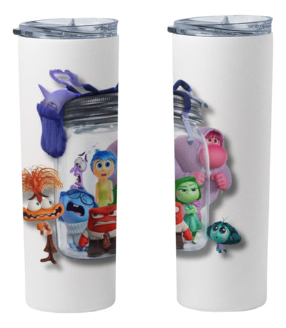 Termo Botella Térmica Inside Out 2 Pelicula Intensamente 2