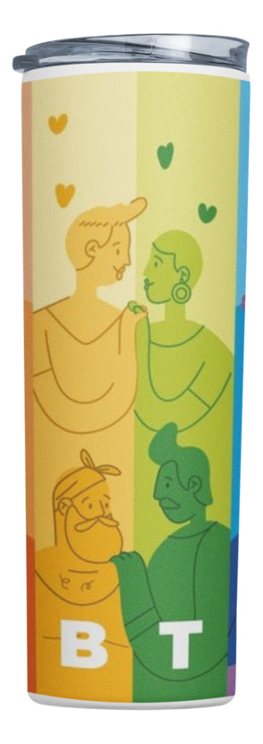 Termo Botella Térmica Orgullo Pride Lgtb Arcoiris