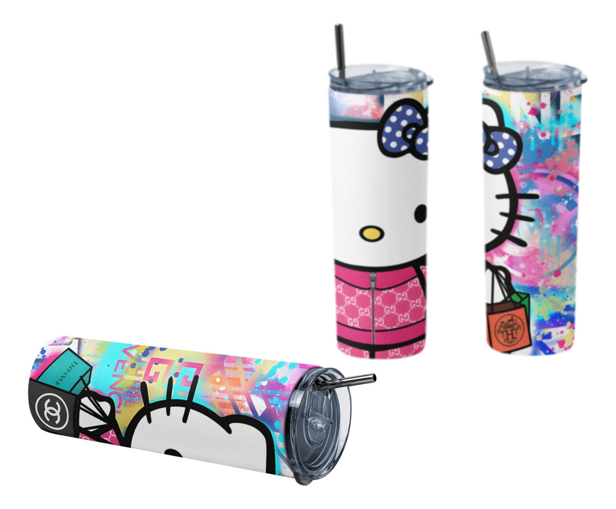 Termo Botella Térmica Tumbler Hello Kitty Shopping