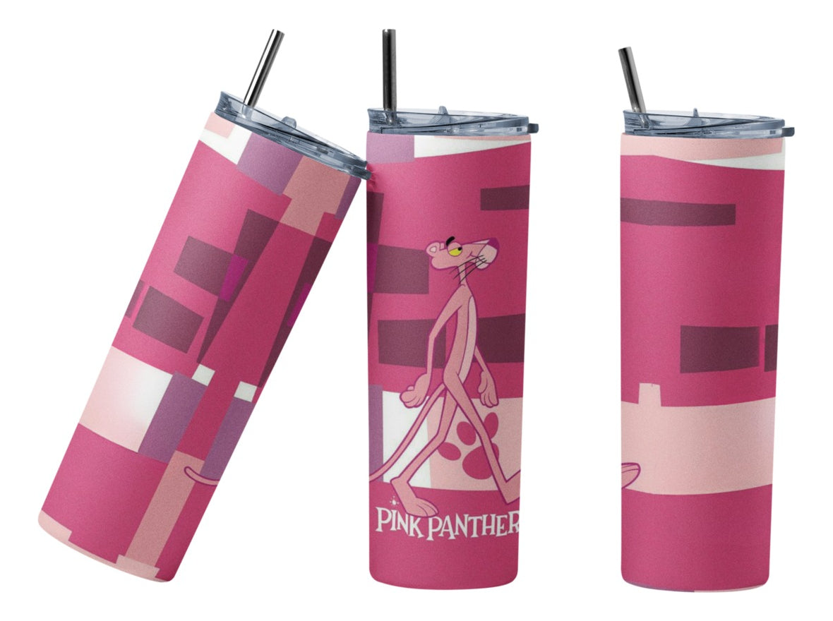 Termo Botella Térmica Pantera Rosa Clasico Animación