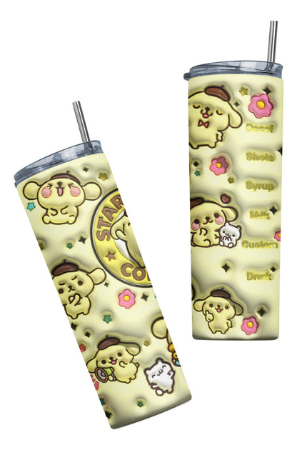 Termo Botella Térmica Tumbler Pompompurin Hello Kitty