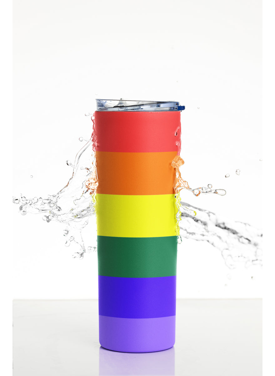 Termo Botella Térmica Orgullo Pride Lgtb Arcoiris Bandera