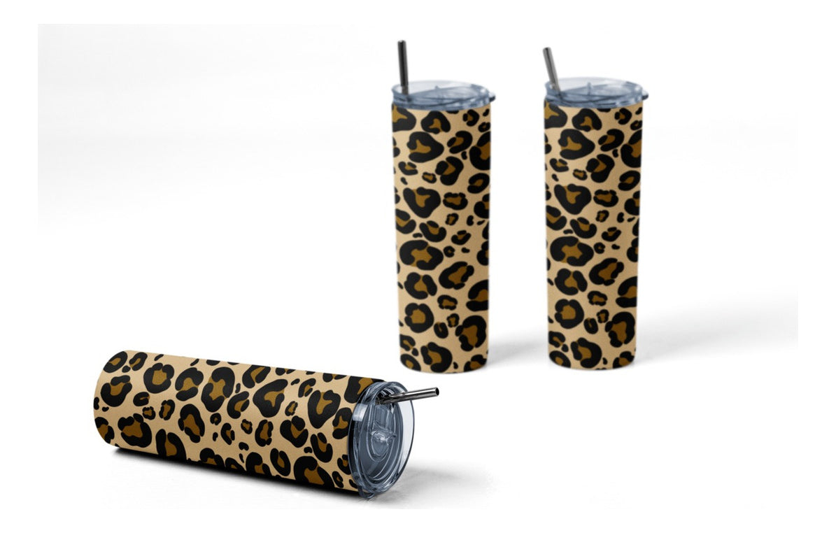 Termo Botella Térmica Acero Inoxidable Animal Print 600ml