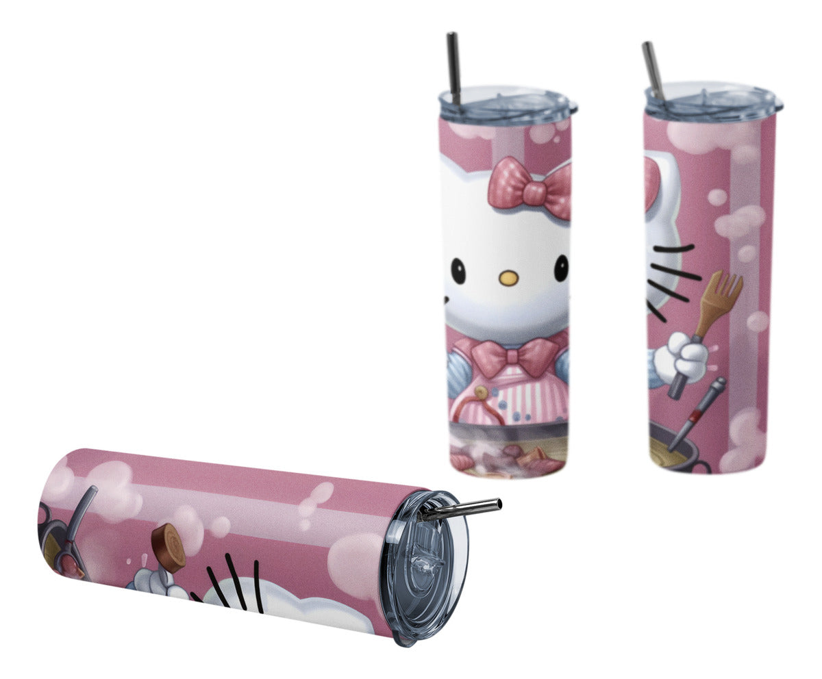 Termo Botella Térmica Tumbler Hello Kitty Cocina
