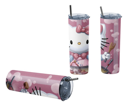 Termo Botella Térmica Tumbler Hello Kitty Cocina