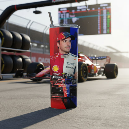 Termo Botella Térmica F1 Auto Carlos Sainz Formula 1 Carrera