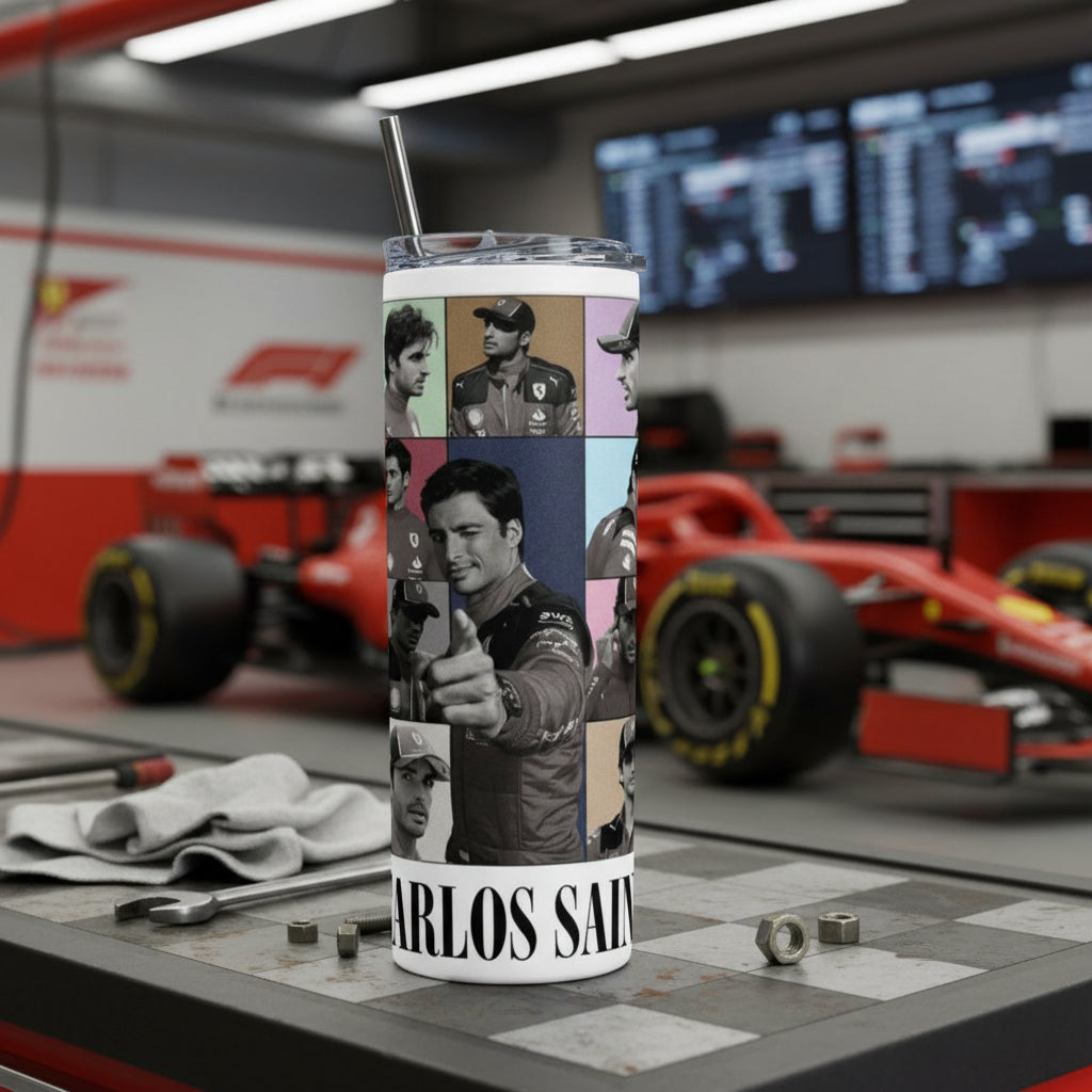 Termo Botella Térmica F1 Auto Carlos Sainz Formula 1 Carrera