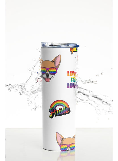 Termo Botella Térmica Orgullo Lgtb Arcoiris Bandera